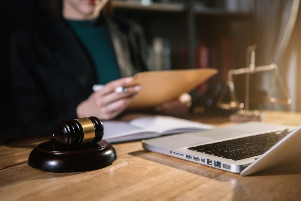 Justice and law concept
